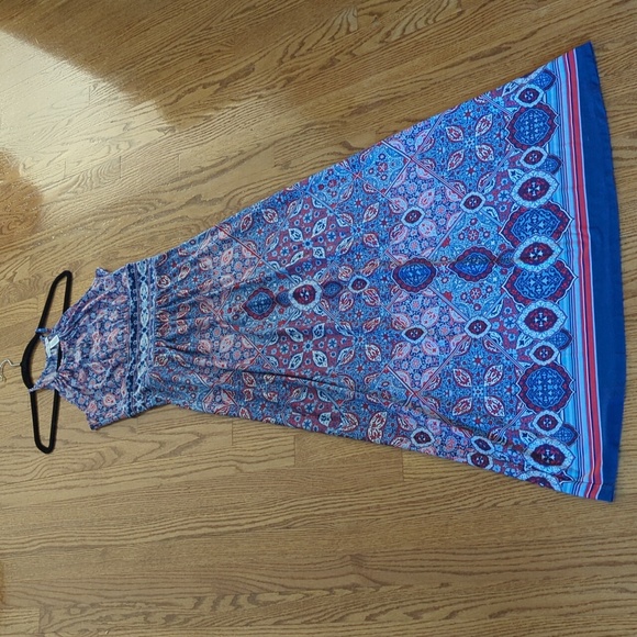 London Times maxi keyhole dress - Picture 2 of 4